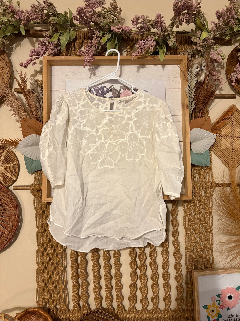 Veronica beard 100% ramie shirt size 12
